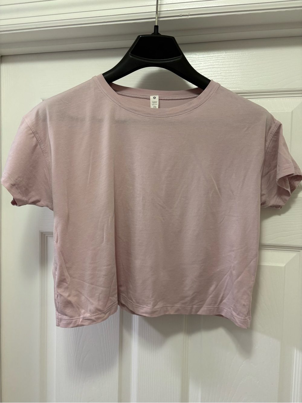 Lululemon All Yours Cropped T-Shirt Sz 6